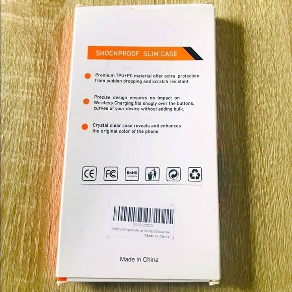 Shockproof “One Piece” Clear Slim IPhone 12 Pro Max Phone Case - Picture 4 of 8